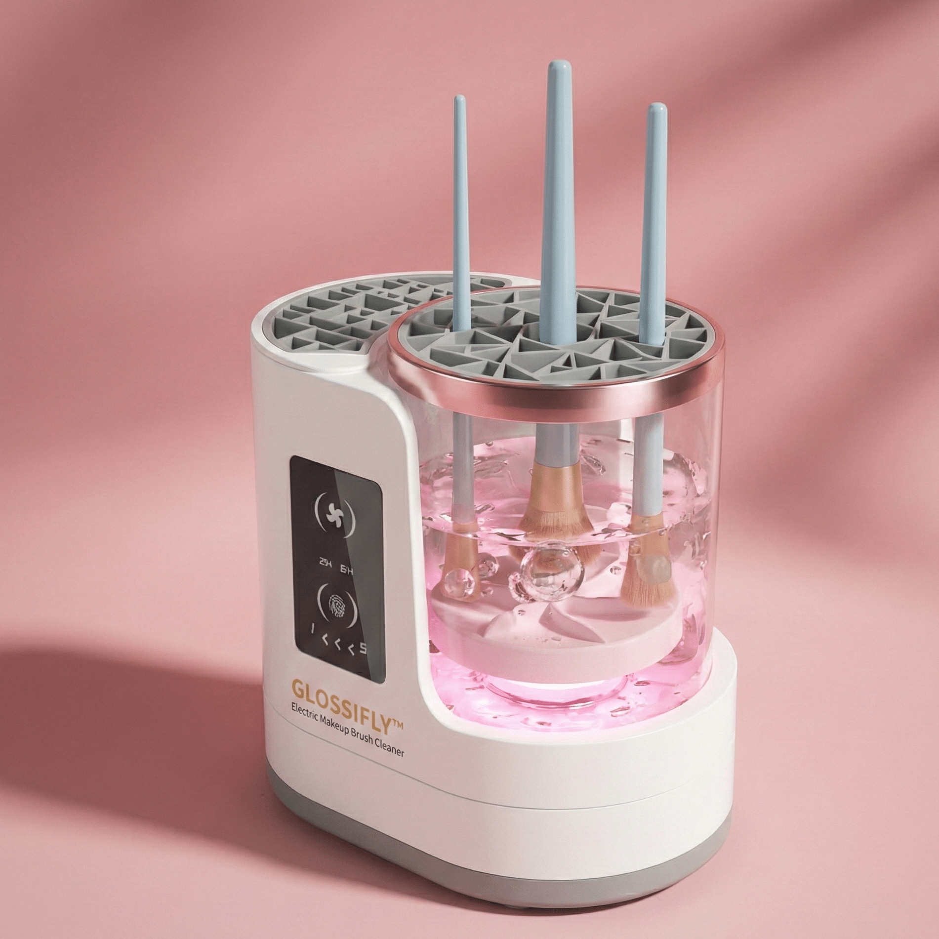 GLOSSIFLY™ Electric makeup brush cleaner - Your Beauty, Your Confidence - by GlossiFly