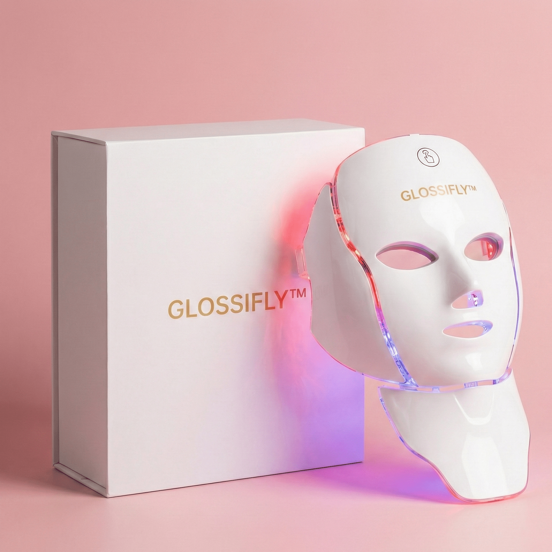 GLOSSIFLY™ LED Facial Mask - Your Beauty, Your Confidence - by GlossiFly
