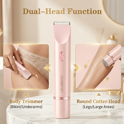 GLOSSIFLY™ Women Bikini Trimmer 2 In 1 - Your Beauty, Your Confidence - by GlossiFly